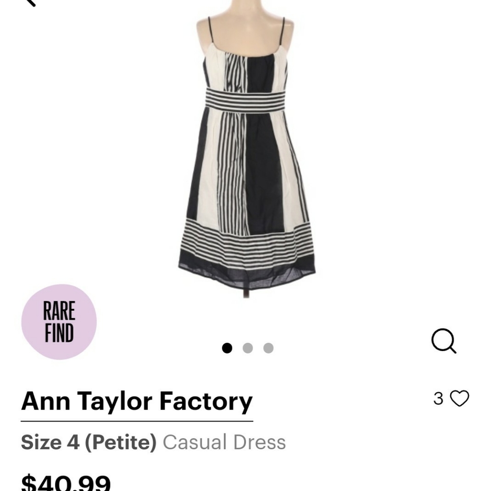 Ann Taylor factory dress petite